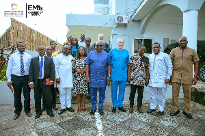 The NDC leadership with the telcos leadership