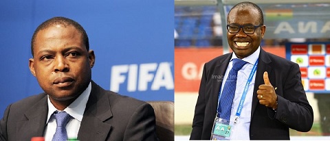 Kalusha Bwalya and Kwesi Nyantakyi