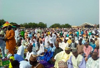 Some Hajj pilgrims at the Hajj Village in Accra