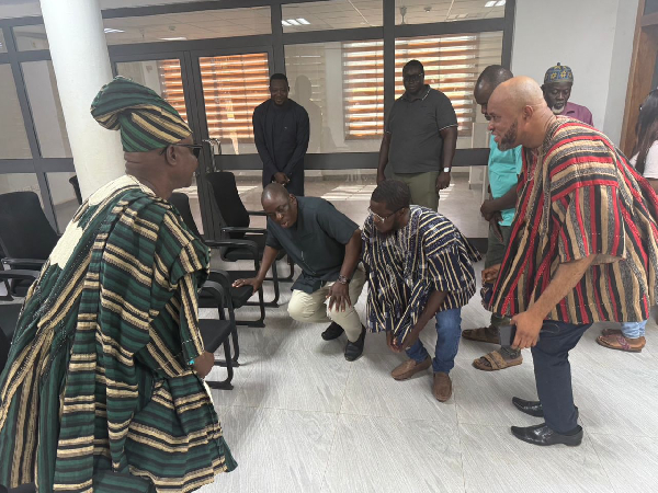 The visit follows a formal request submitted by the Member of Parliament for the Salaga South