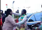 Watch as Veep receives heartwarming welcome upon return from Canada
