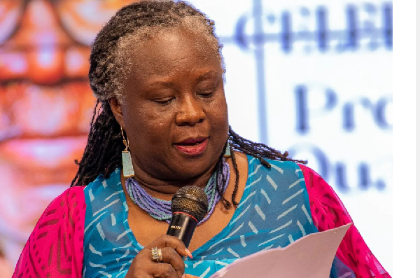 Professor Audrey Gadzekpo, Former Dean of the School of Information and Communication Studies at UG