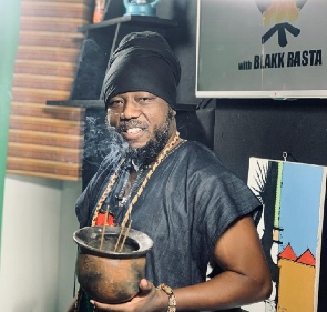 Blakk Rasta, musician and presenter of The Black Pot