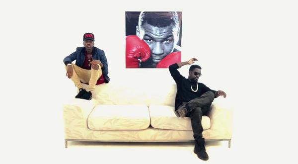 Dee Moneey and Sarkodie, scene in video