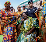 Double Honour: Veep enstooled twice as queen mother in Volta Region