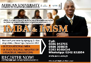 The Business School is affiliated to University of Ghana and GIMPA
