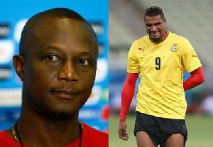 Kwesi Appiah and Kevin Prince Boateng