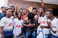 The Spurs fans wished Wanyama well as he seeks to hit top form again