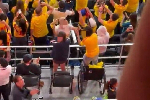 Watch shocking moment fans rose from wheelchairs to celebrate Colombia's win Watch shocking moment fans rose from wheelchairs to celebrate Colombia's win