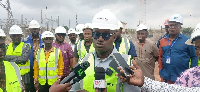 Energy Minister John Jinapor speaks to media