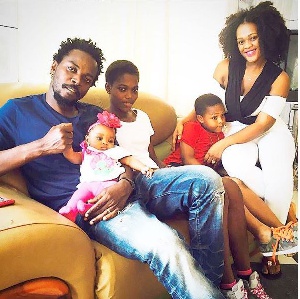 Kwaw Kese and his family