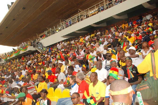 Ghanaian football supporters