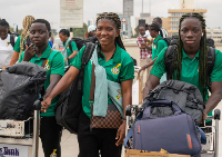 Some female players in the Black Princesses team