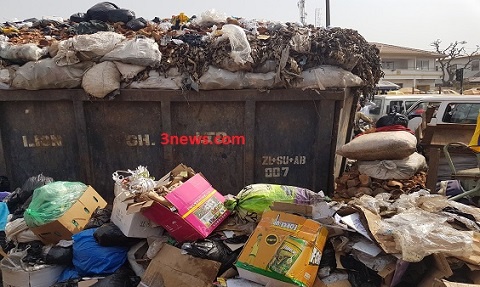 Timely collection of waste in Kumasi has been a challenge over the past two months