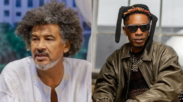 Panji Anoff (L) looks back at Shatta Wale’s (R) early freestyle talent