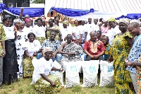 The donation is as part of the Yara Group CEO's gift to women farmers