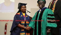 Prof Ghartey Ampiah and Dr. Lotachi Ugwunwa Onyemenam