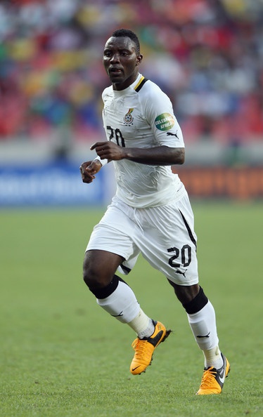 Ghana midfielder Kwadwo Asamoah
