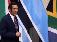 Ian Khama was president of Botswana for 10 years from 2008