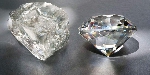 A file photo of diamonds