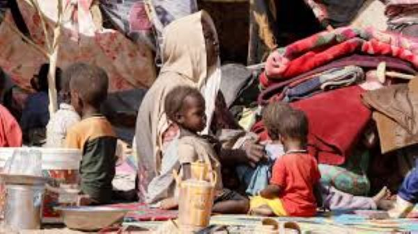 12 million people have been displaced by the conflict in Sudan 12 million people have been displaced by the conflict in Sudan