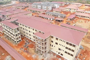 The 500-bed Afari Military Hospital in the Ashanti Region has been left to deteriorate