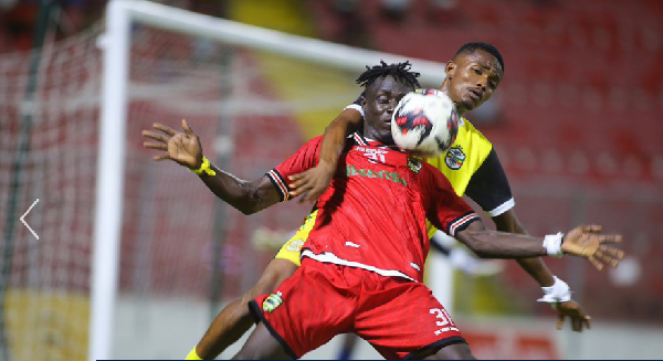 Asante Kotoko secured a hard-fought 2-1 victory over True Democracy