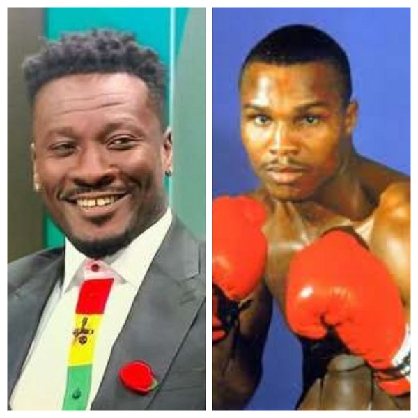 Ike Quartey and Asamoah Gyan