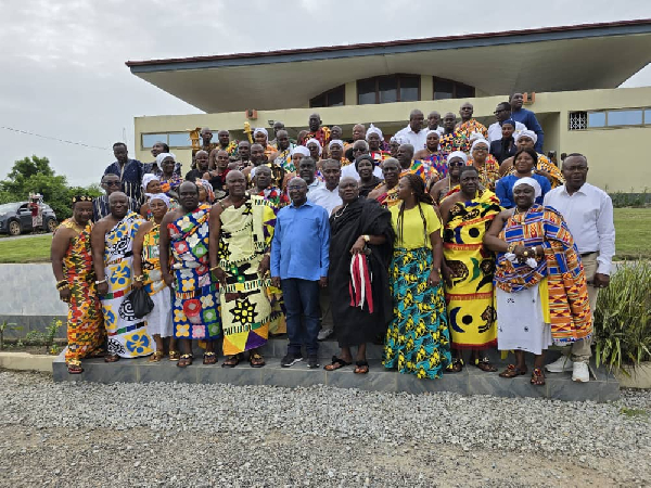 Bawumia has been meeting with members of the regional houses of chiefs in every region