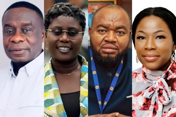 Parliament has approved Gyakye Quayson, Afo-Toffey, Adam Sukparu and Dr Ayensu-Danquah