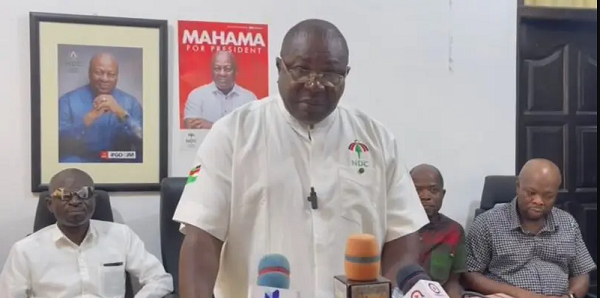 Volta Regional Chairman of the NDC, Comrade Mawutor Agbavitor