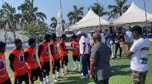 Action from the opening day of the 2026 Democracy Youth Cup