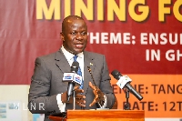 Minister for Lands and Natural Resources, Samuel A.  Jinapor