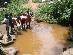 The source of water for residents of Nuba