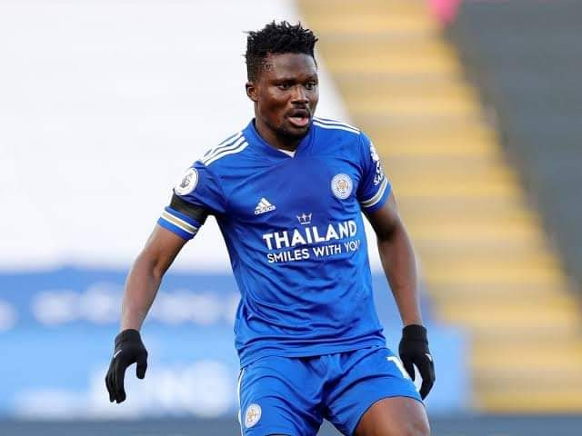 Leicester City defender Daniel Amartey