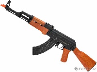 The AK47 rifles were allegedly hired to the armed robbers over the weekend