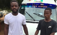 The trotro driver and his mate who attacked a Police man in March