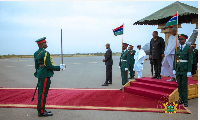 President John Mahama embarked on a state visit to Gambia and Senegal