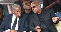 President John Mahama and Vice, Amissah-Arthur