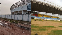 The Essipong (L) and Cape Coast (R) stadiums are to be revived