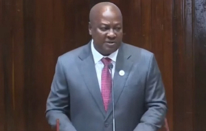 John Dramani Mahama is the President of Ghana