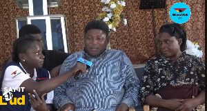 Reverend Philip Kale, father of 20-year-old Benedita Karley (M)