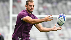 Sharikadze led Georgia at the Rugby World Cup in France in 2023