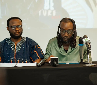 Nana Boateng Gyimah (L) is the CEO of Tribe Culture Fest