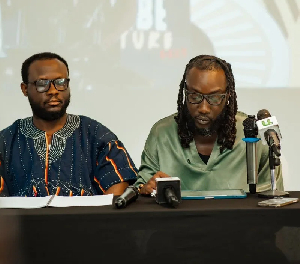 Nana Boateng Gyimah (L) is the CEO of Tribe Culture Fest