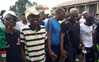 Some functionaries of the National Democratic Congress at previous Unity Walk