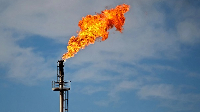 File photo of gas flaring