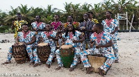 Members of Womba Africa Dancing and Drumming group