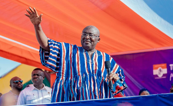 Vice President, Dr Mahamudu Bawumia declared that he has his own vision for the country