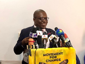 Spokesperson for Movement for Change, Andrews Appiah Danquah